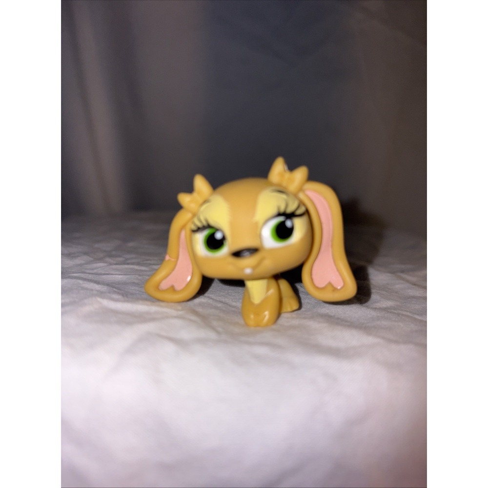 Bratz LIL Angelz Bunniez Bobble Head Pets Rabbit Bunny Floppy Ears Tan Pink